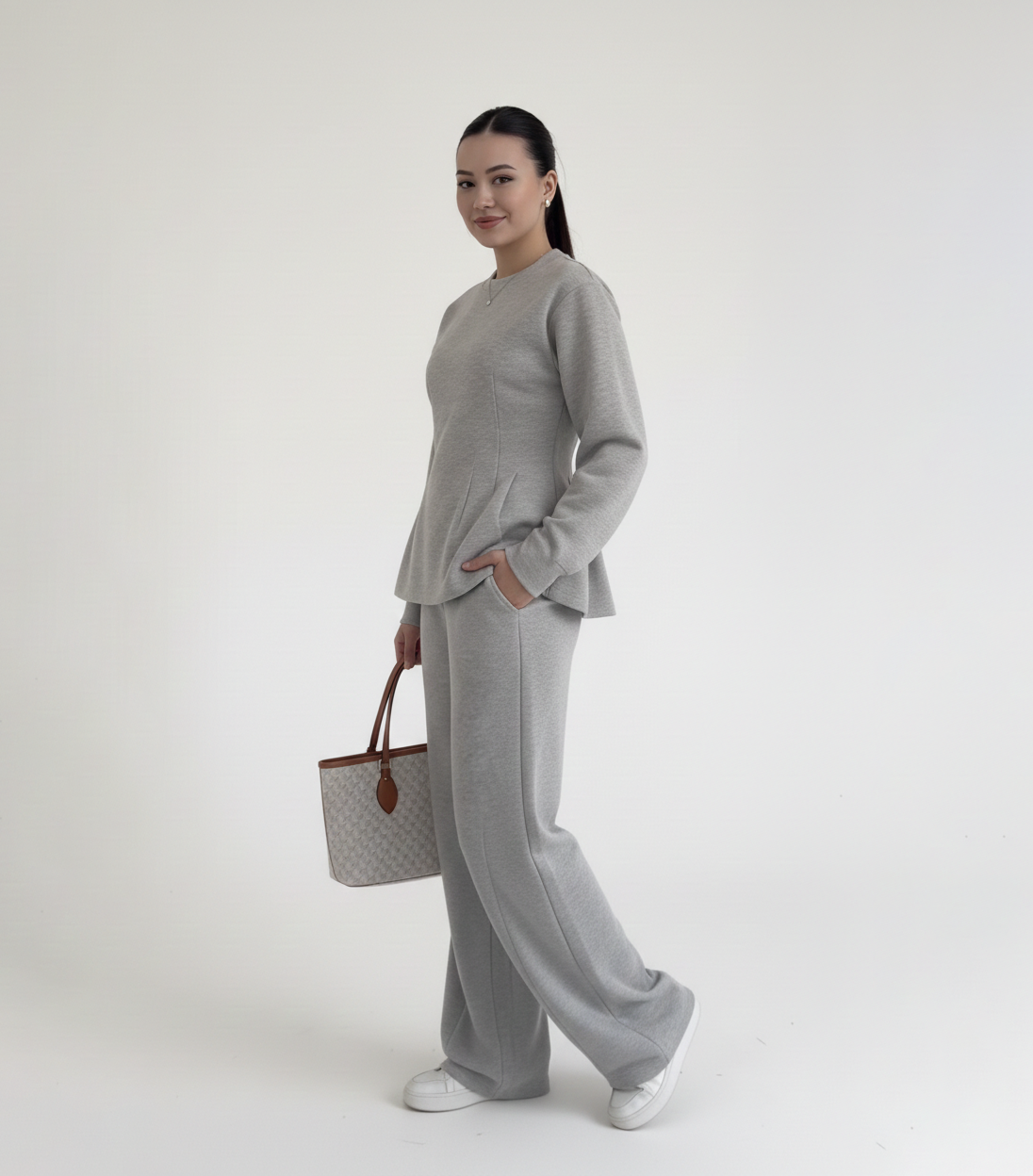 Ensemble Lounge Gris
