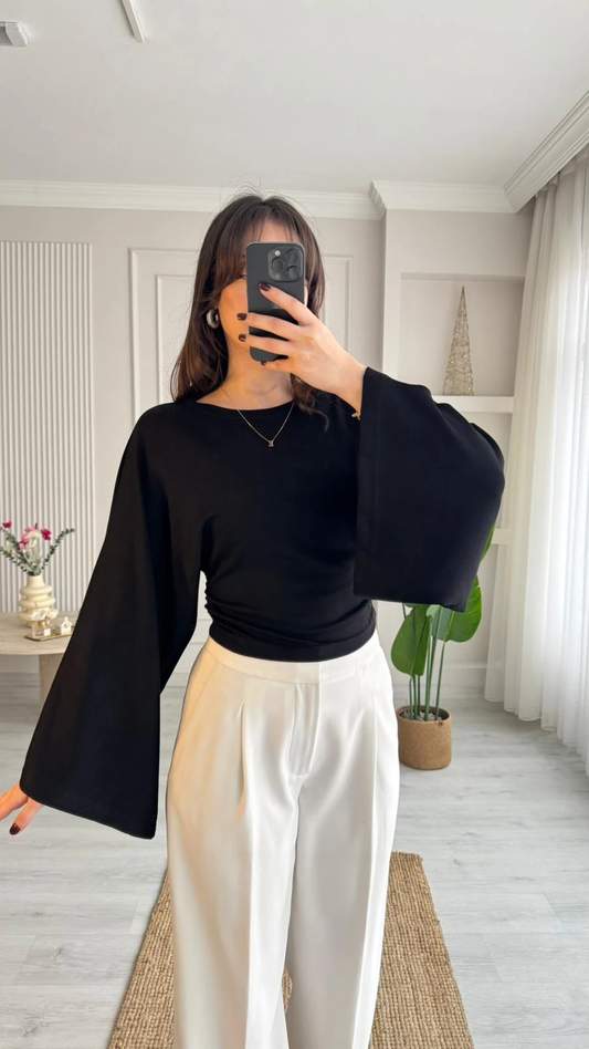 Blouse à manches amples