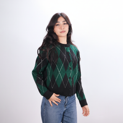 argyle sweater