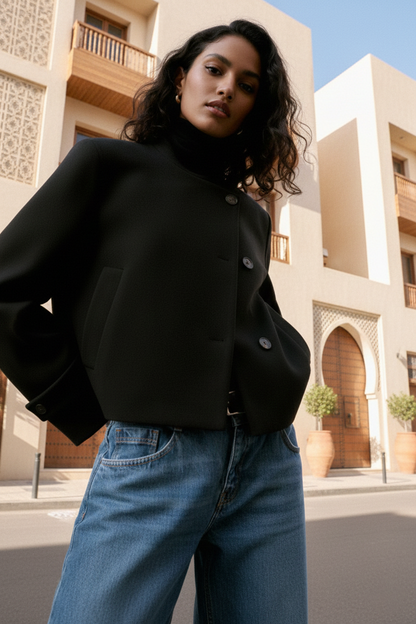 Neck trench coat - SOLD