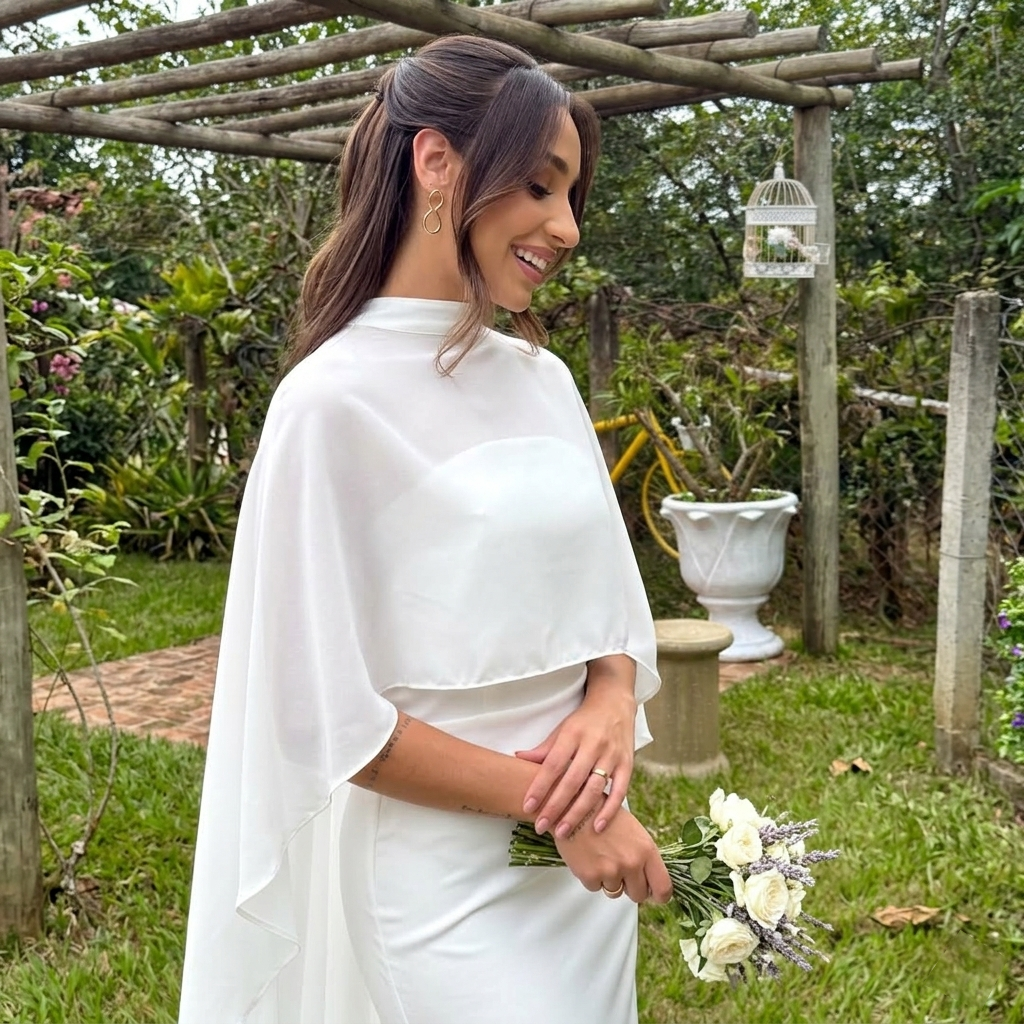 Robe Cape Élégance