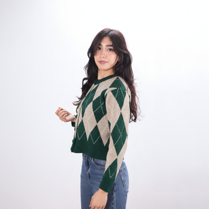argyle sweater