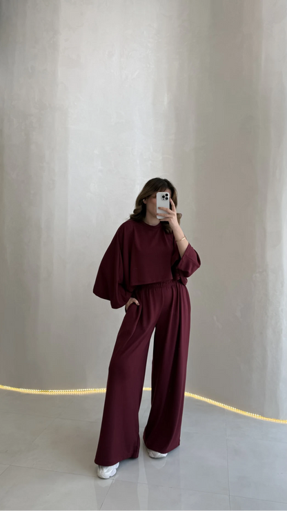 Ensemble poncho