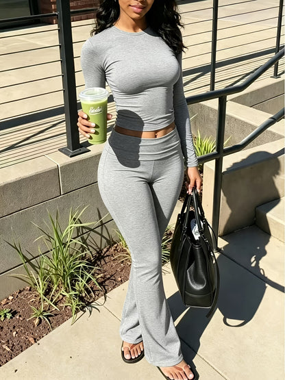 Ensemble Top & Pantalon Évasé