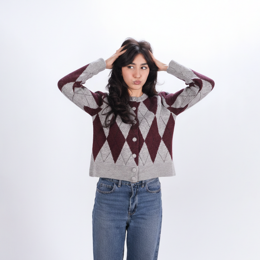 argyle sweater