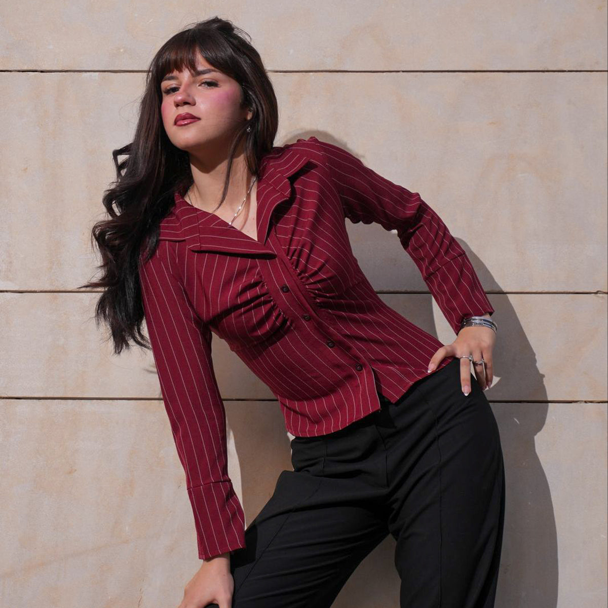 Chemise rayée