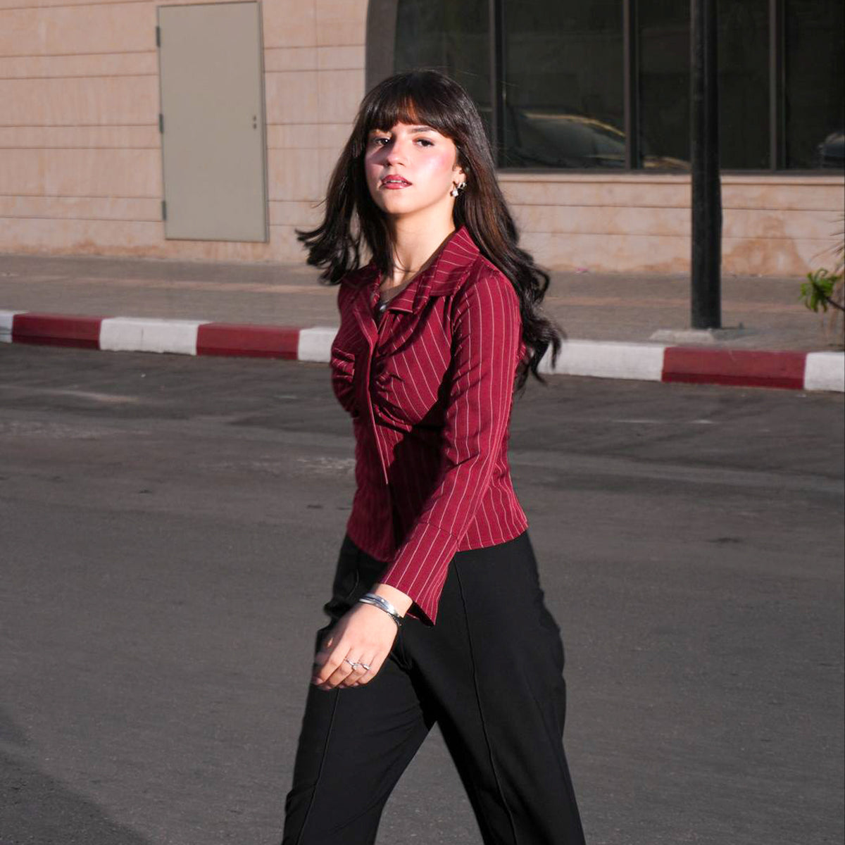 Chemise rayée