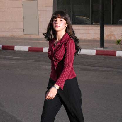 Chemise rayée