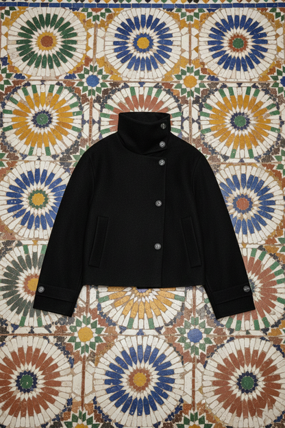 Neck trench coat - SOLD