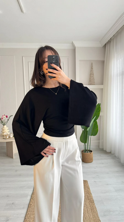 Blouse à manches amples