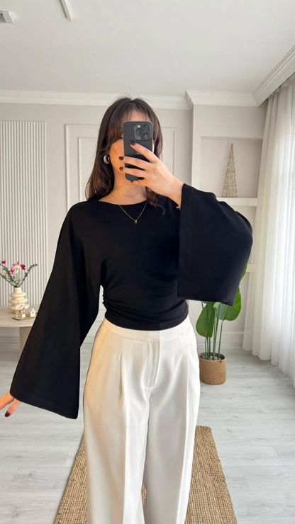 Blouse à manches amples
