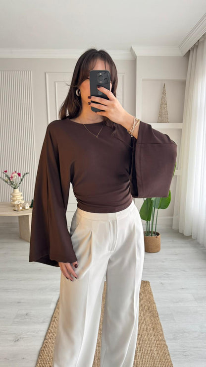 Blouse à manches amples