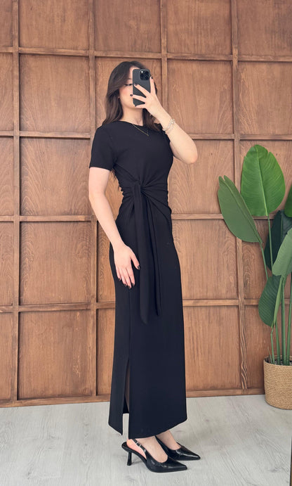 Robe longue maxi fendue
