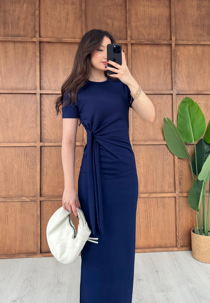 Robe longue maxi fendue